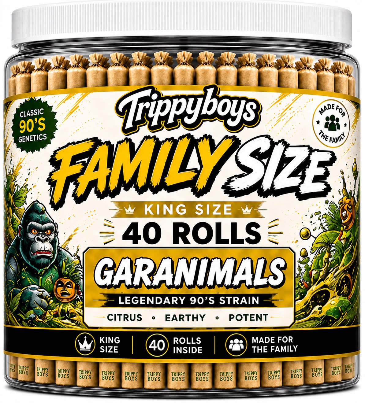 GARANIMALS 4O ROLLS